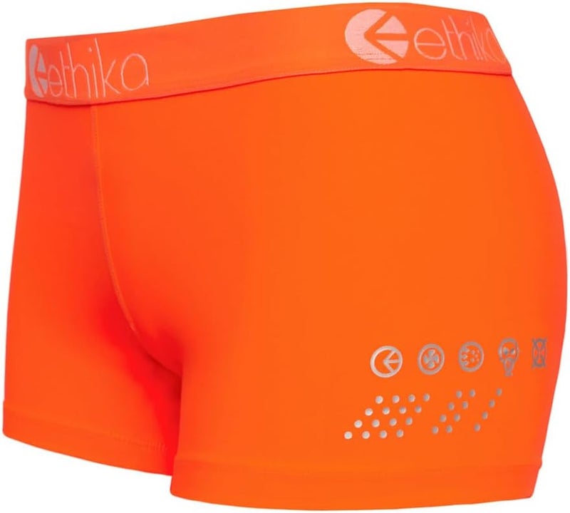 Ethika سروال داخلي أساسي للبنات من ساب زيرو | برتقالي نيون - Image 1